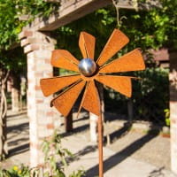 ums Metall Rankstab aus Rohstahl