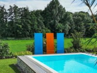 Alrabi – Glaselement transluzent 590×1800 mm (VSG)