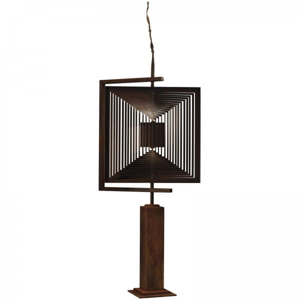 ums Metall Gartenskulptur 1092 aus Rohstahl oder Cortenstahl 1