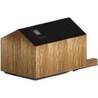 LE Gartensauna "Haven" Mini Aussensauna mit 24m² ohne Saunaofen