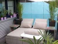 Alrabi – Glaselement transluzent 990×1800 mm (VSG)