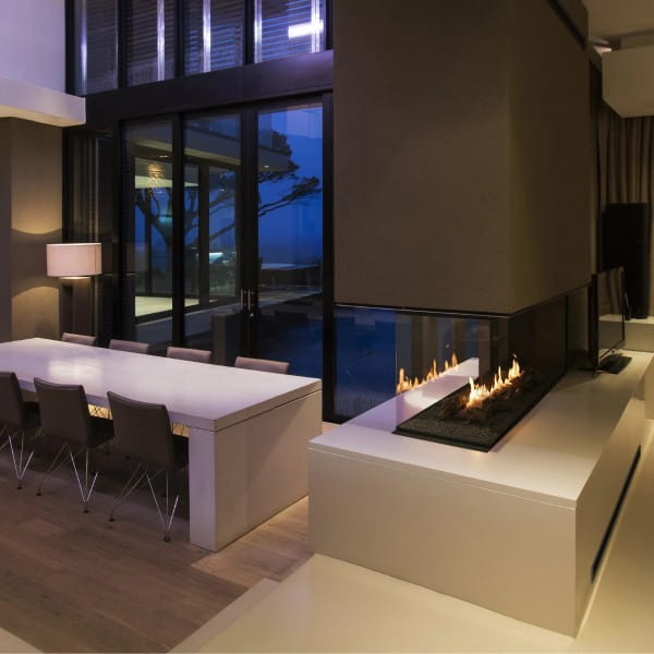 Planika Panorama – vollverglaster Ethanol-Einbaukamin mit BEV®