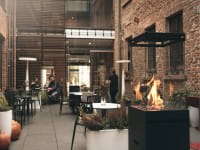 Planika Lighthouse – mobile Outdoor-Gas-Feuersäule (LPG)