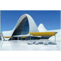 FIM Markise FLEXY LARGE mit Ständer Metallplatten und Ballast 400 x 608 cm