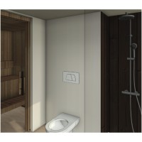 LE Gartensauna "Haven" Mini Aussensauna mit 24m² ohne Saunaofen