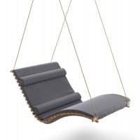 First Class Holz Hängeliege Siesta Sky Duo Indoor Wellnessliege