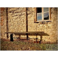 ums Metall Bank 182025 aus Schwarzstahl geölt