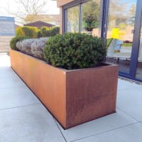 UMS Metall Hochbeet K580 – Cortenstahl & Isolierung