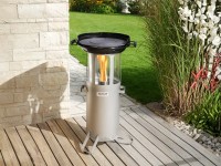 Häussler Pelletgrill mit Grillaufsatz und Deckel