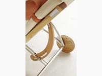 First Class Holz Siesta Stabil Classic Wellnessliege – Holz/Edelstahl