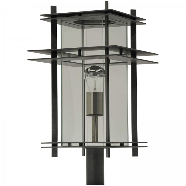 ums Metall Außenleuchte 482 aus Edelstahl anthrazitgrau farbbeschichtet