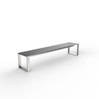 efecto Beton-Sitzbank "Leni" in der Farbe anthrazit