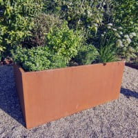 ums Metall Hochbeet K580 – Premium-Hochbeet aus Cortenstahl mit Isolierung