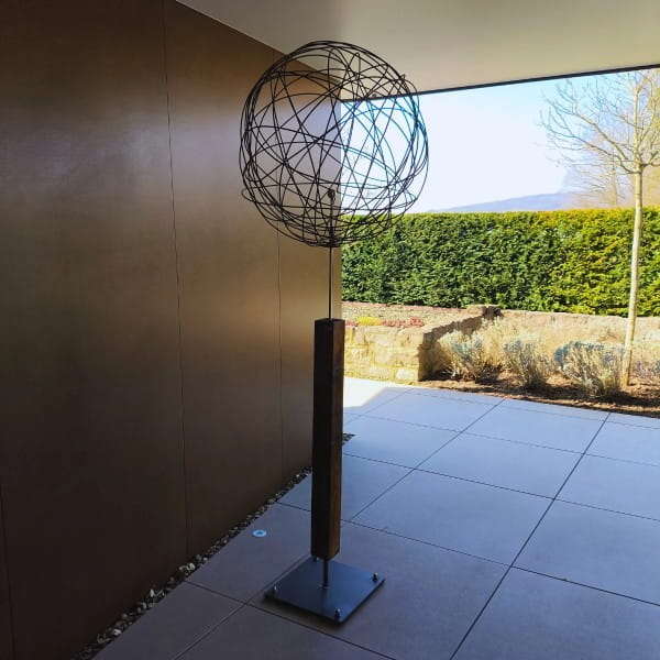 ums Metall Garten Kunstskulptur aus Rohstahl