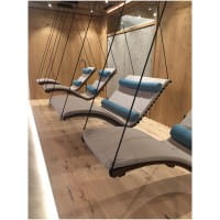 First Class Holz Siesta Sky Duo – Hänge-Doppelliege (Indoor)