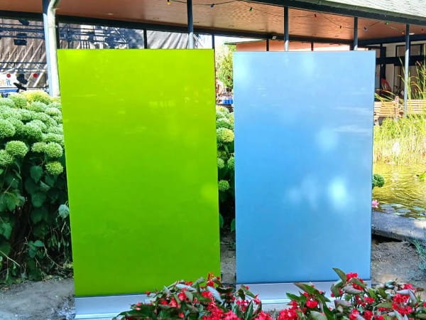 Alrabi – Glaselement transluzent 590×1800 mm (VSG)