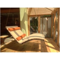 First Class Holz Siesta Sky Duo – Hänge-Doppelliege (Indoor)