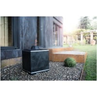 LE Firecube freistehender Holzpellets Kamin im stilvollen Gehäuse Ausstellungsstück