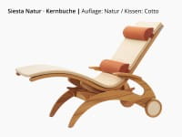 First Class Holz Siesta Natur – Schwingliege