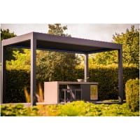 LE KitchenCube – Hochwertige Pergola mit optionaler Outdoor-Küche