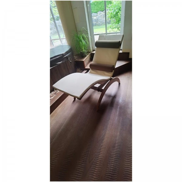 First Class Holz Relaxliege Siesta Basic Indoor Wellnessliege Ausstellungsstück