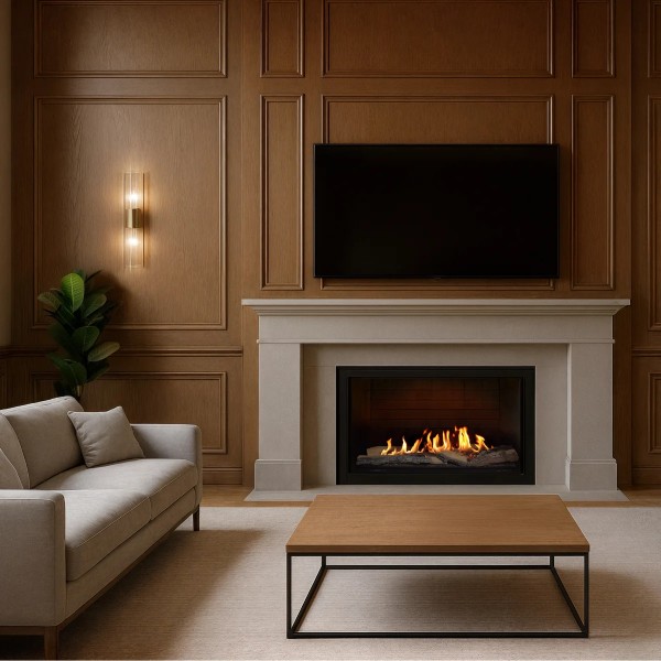 Planika Neo Burner automatischer Indoor Ethanolkamin mit BEV Automatikbrenner