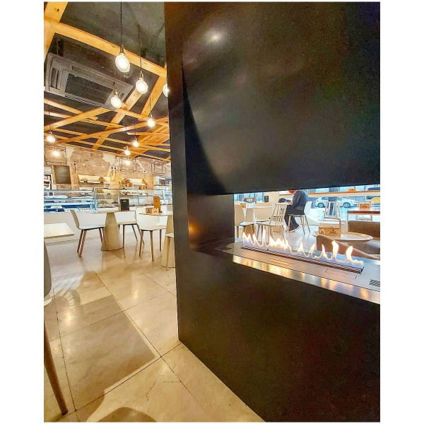 Planika Prime Fire In Casing 900+ Ethanol Kamin mit BEV Automatikbrenner