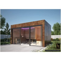 LE SaunaCube individuelle Designer Aussensauna