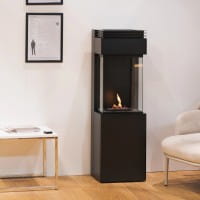 Planika Polaris – freistehender Ethanolkamin mit BEV®-Automatik