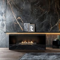 Planika Neo Fireplace – automatischer Ethanolkamin (BEV®) mit Einbaugehäuse