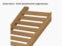 First Class Holz Siesta Natur – Schwingliege