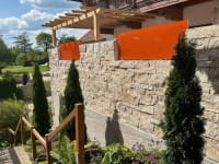 Alrabi – Glaselement transluzent 590×1800 mm (VSG)