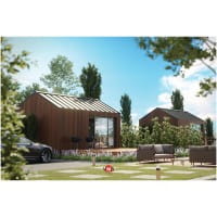 LE TinyHouse "Haven Mini" - Fertighaus mit 24,8 m² (LxBxH) 6,00 x 4,00 x 3,85 m