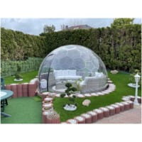 GermanDome GEO3.7 innovativer geodätischer Kuppelbau aus Makrolon