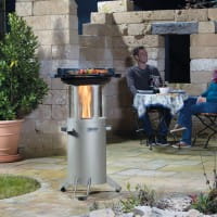 Häussler Pelletgrill mit Grillaufsatz und Deckel