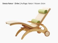 First Class Holz Siesta Natur – Schwingliege