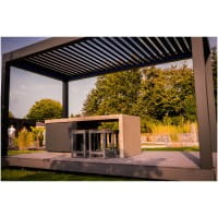 LE KitchenCube – Hochwertige Pergola mit optionaler Outdoor-Küche