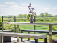 efecto Gartentisch Benno – moderner Betontisch für den Garten