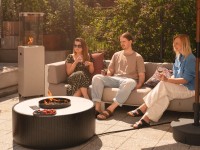 Planika Stella Table Automatic – Outdoor Gas-Feuertisch mit Dekton® Tischplatte