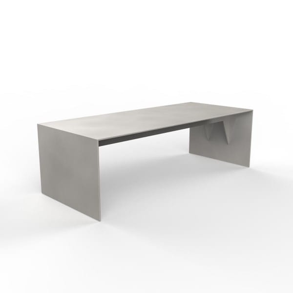 Outdoor Beton-Gartentisch Detlef silbergau von efecto 